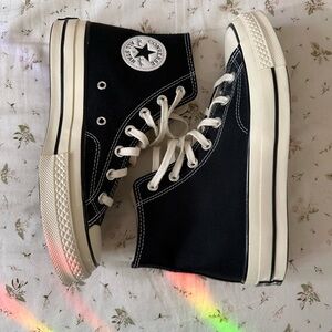 Converse 70 Black and White Canvas High-Tops